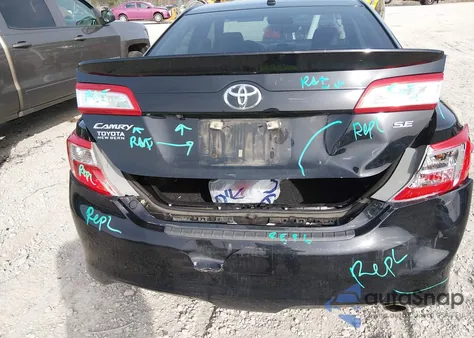 2012 Toyota Camry Se из США, поврежденный, VIN 4T1BF1FKXCU047499